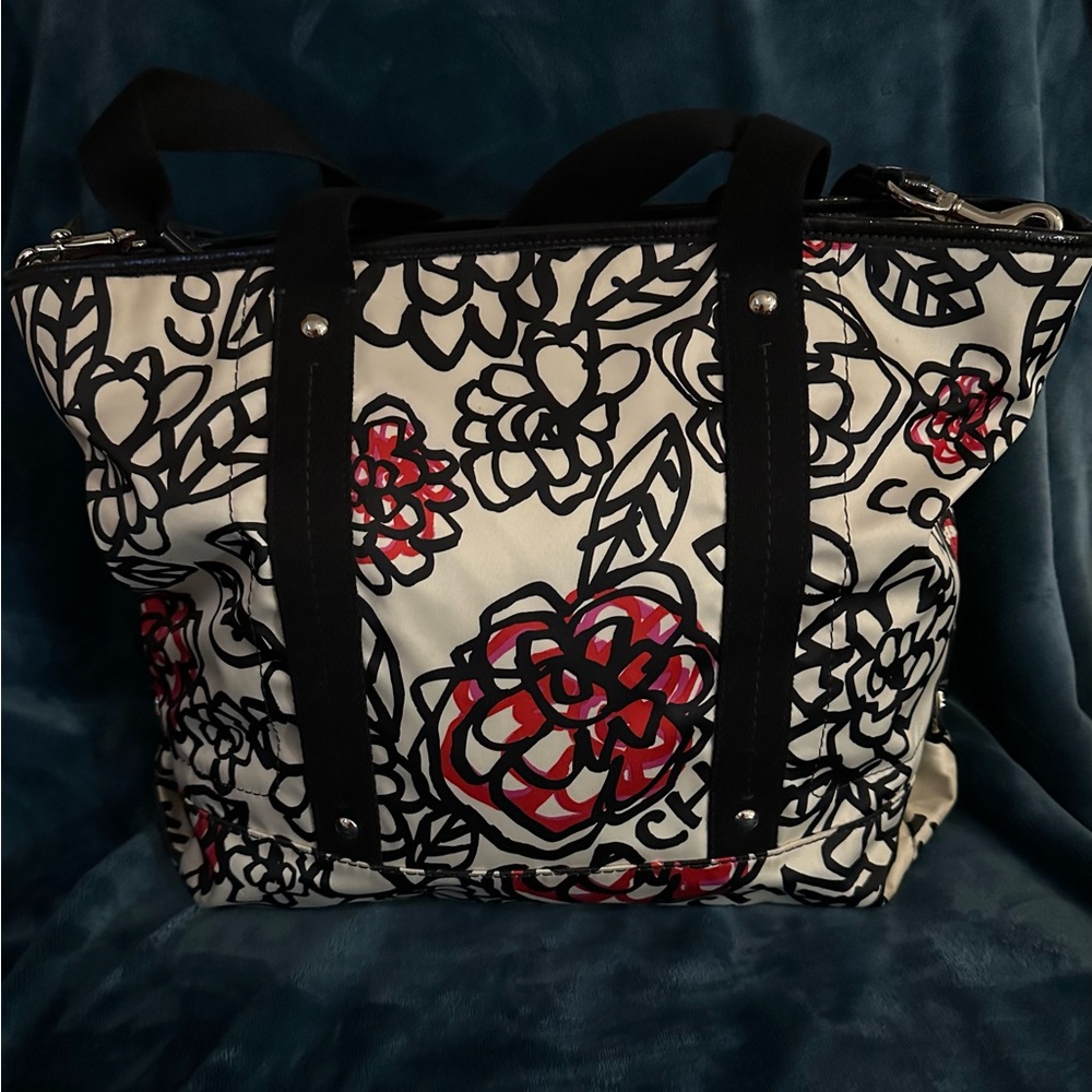 Coach Large Floral Tote and Wallet Set - Picture 5 of 9